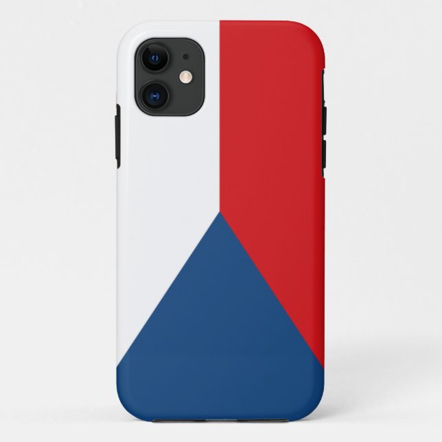 Flagge der Tschechischen Republik Case-Mate iPhone Hülle (Rückseite)