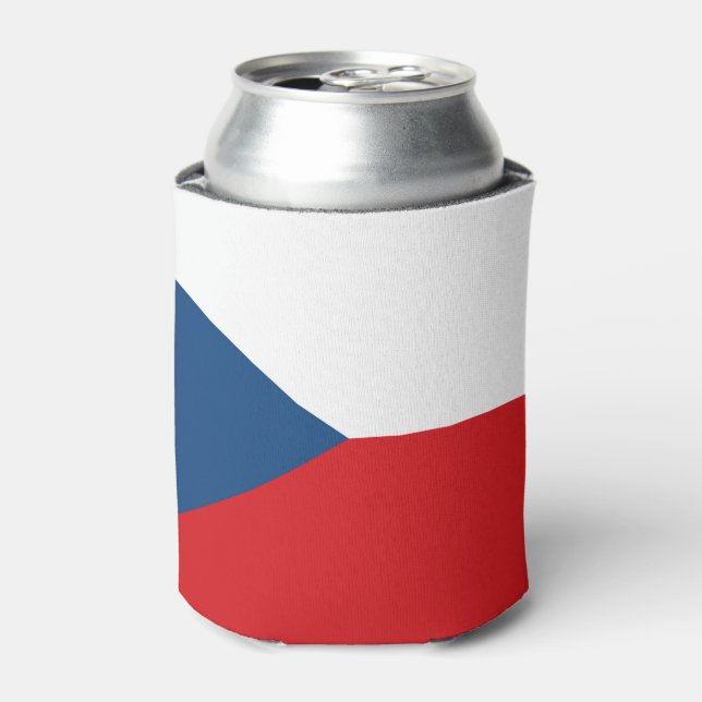 Flagge der Tschechischen Republik Dosenkühler (Kanne Vorderseite)