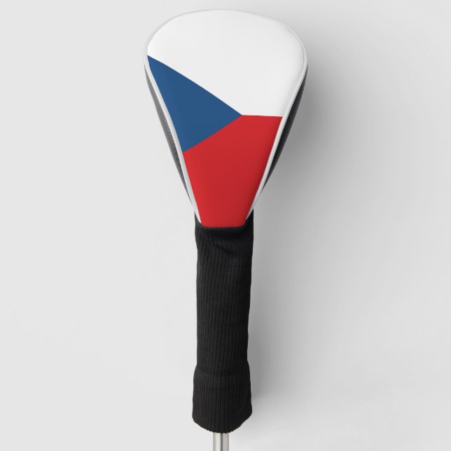 Flagge der Tschechischen Republik Golf Headcover (Vorderseite)