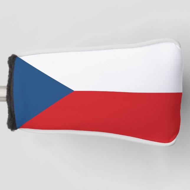 Flagge der Tschechischen Republik Golf Headcover (Vorderseite)