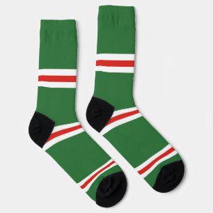Flagge der Tschetschenischen Republik Itschkerien Socken