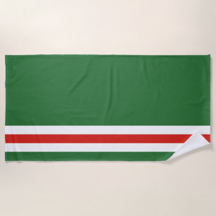 Flagge der Tschetschenischen Republik Itschkerien Strandtuch