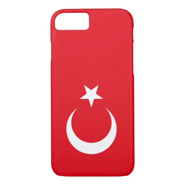 Flagge der Türkei Case-Mate iPhone Hülle (Rückseite)