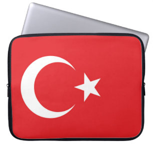 Flagge der Türkei Laptopschutzhülle
