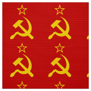 Flagge der UdSSR - sowjetische Gewerkschaft Stoff