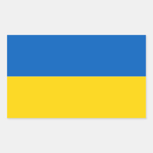 Flagge der Ukraine Aufkleber