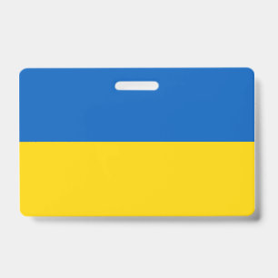 Flagge der Ukraine Ausweis