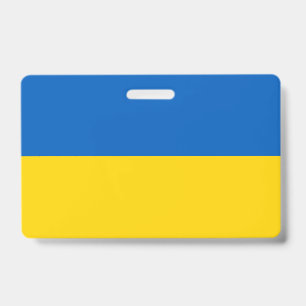 Flagge der Ukraine Ausweis