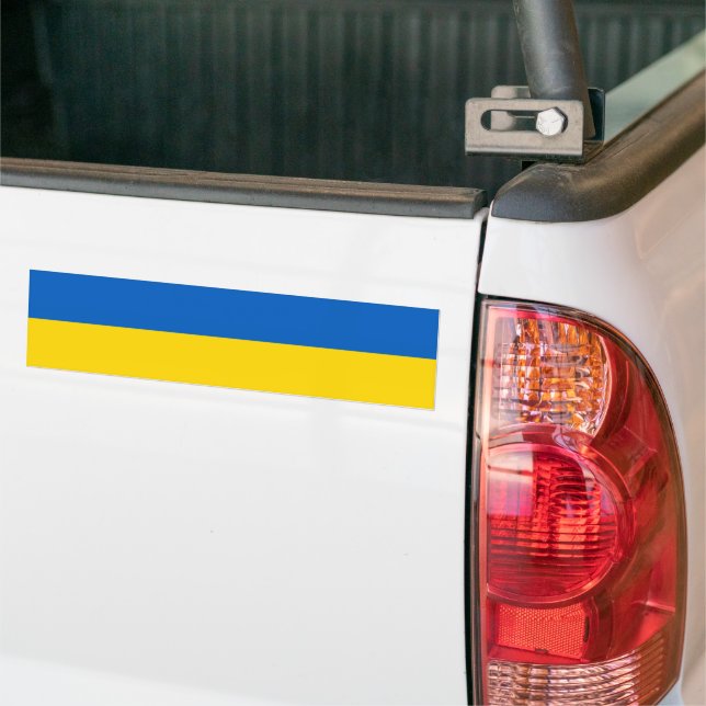 Flagge der Ukraine Autoaufkleber (Auf Lkw)