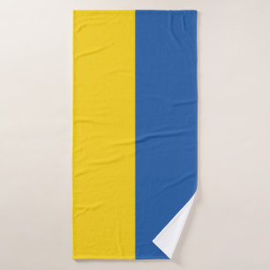 Flagge der Ukraine Badehandtuch