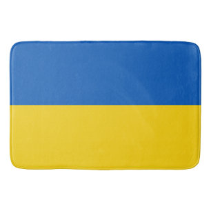 Flagge der Ukraine Badematte