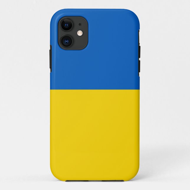 Flagge der Ukraine Case-Mate iPhone Hülle (Rückseite)