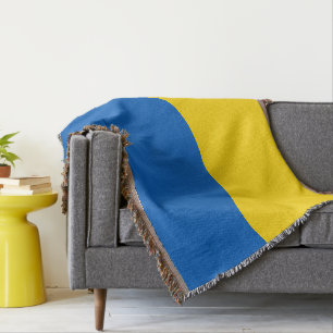 Flagge der Ukraine Decke