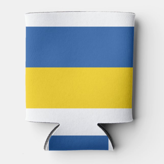 Flagge der Ukraine Dosenkühler (Vorderseite)