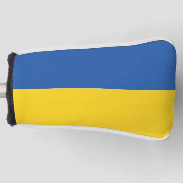 Flagge der Ukraine Golf Headcover (Vorderseite)