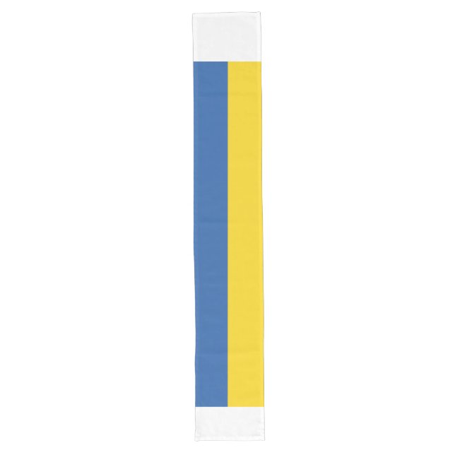 Flagge der Ukraine Großer Tischläufer (Vorderseite)