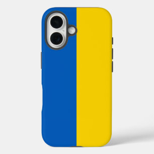 Flagge der Ukraine iPhone 16 Hülle