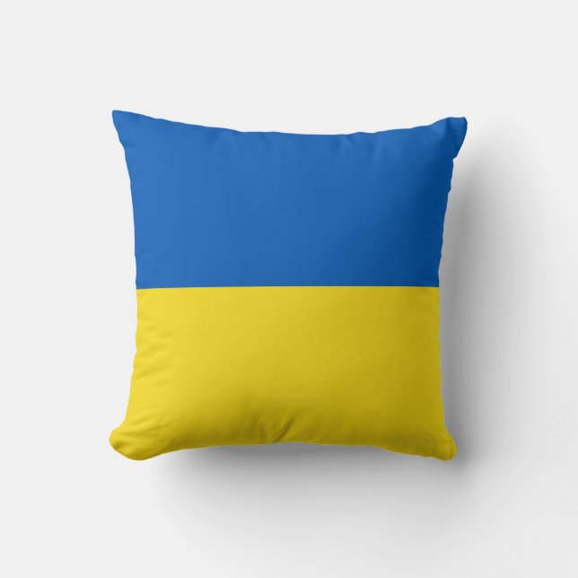 Flagge der Ukraine Kissen (Vorderseite)