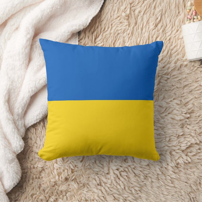Flagge der Ukraine Kissen (Decke)