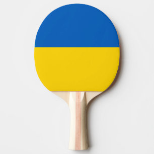 Flagge der Ukraine Ping Pong Paddle Tischtennis Schläger