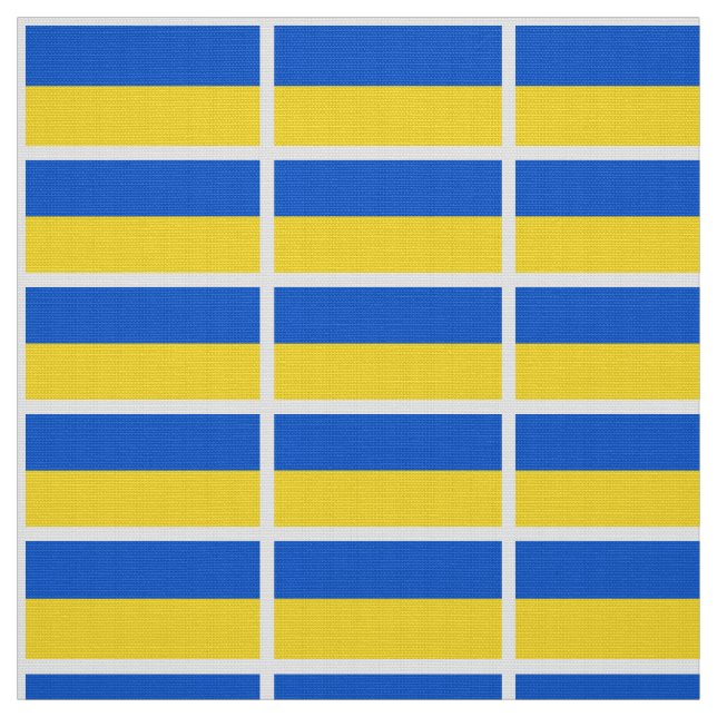 Flagge der Ukraine Stoff (Muster)