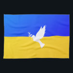 Flagge der Ukraine - Taube des Friedens - Freiheit Geschirrtuch<br><div class="desc">Flagge der Ukraine - Taube des Friedens - Freiheit - Friedensunterstützung - Solidarität - ukrainische Flagge - Starke Gemeinsamkeit - Sieg der Freiheit ! Machen wir die Welt zu einem besseren Ort - alle zusammen! Eine bessere Welt beginnt - abhängig - braucht Ihr auch! Sie können auf mehr als 1000...</div>