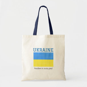 Flagge der Ukraine Tote Tag Tragetasche