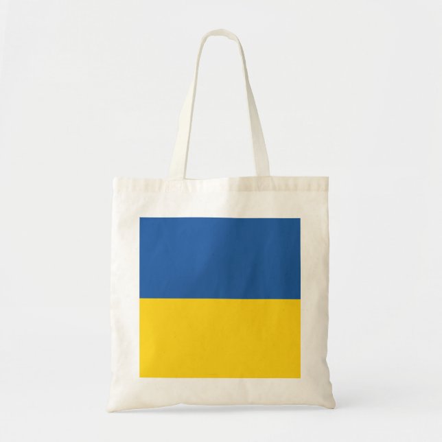 Flagge der Ukraine Tragetasche (Vorne)