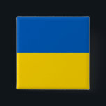 Flagge der Ukraine (Ukrainisch) Button<br><div class="desc">Anpassbare World Flag Produkte - Bitte fühlen Sie sich frei, Ihren eigenen Text hinzuzufügen.</div>