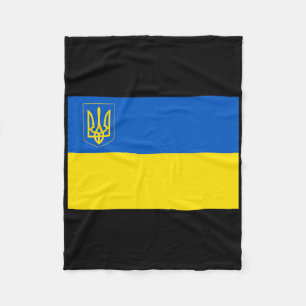 Flagge der Ukraine Ukrainische Nationalflagge Fleecedecke