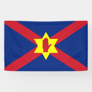 Flagge der Ulster Nation (Nordirland) Banner