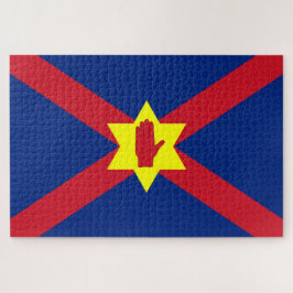 Flagge der Ulster Nation (Nordirland) Puzzle