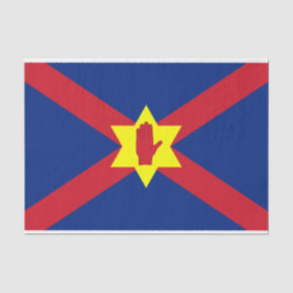 Flagge der Ulster Nation (Nordirland) Seidenpapier