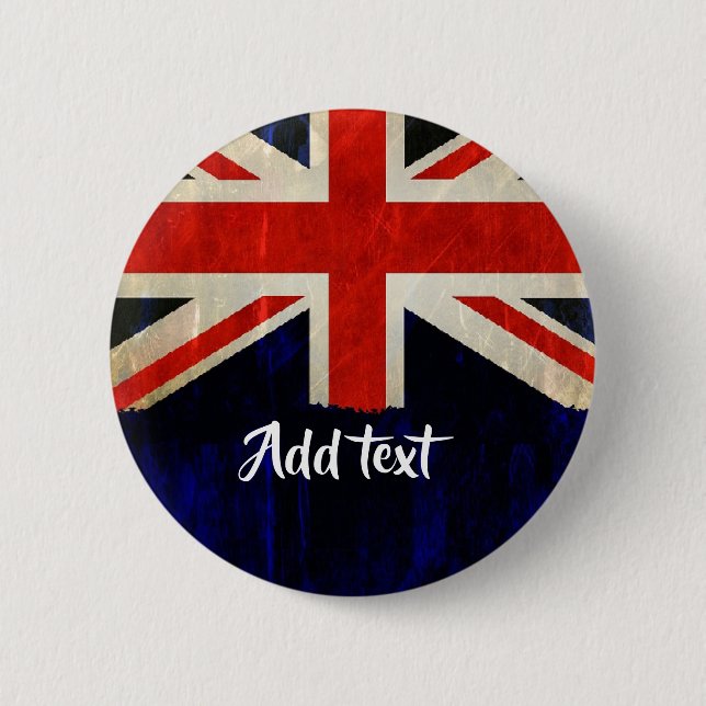 Flagge der Union Button (Vorderseite)