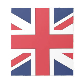 Flagge der Union/Gewerkschaft des Vereinigten Köni Notizblock