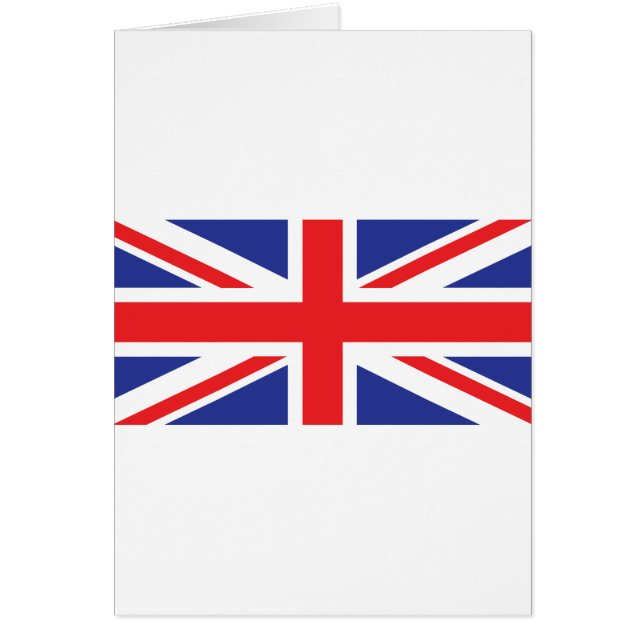 Flagge der Union Jack UK (Vorne)