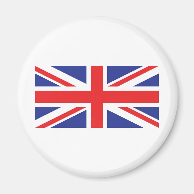 Flagge der Union Jack UK Magnet (Vorne)