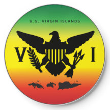 Flagge der US-Jungfrau, Rasta