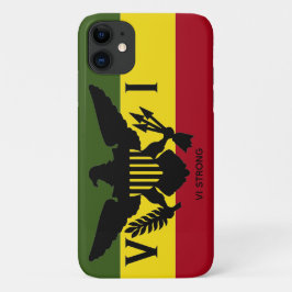 Flagge der US-Jungfrau, Rasta-Grün, Gelb Rot Case-Mate iPhone Hülle