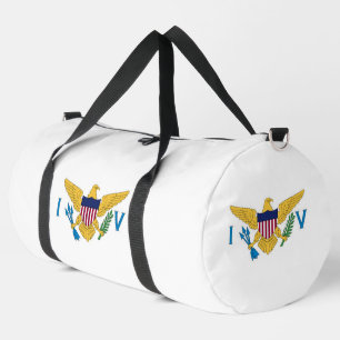 Flagge der US-Jungfrauen Duffle Bag