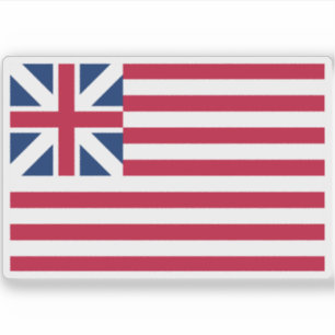 Flagge der USA (1775-1777) Aufkleber