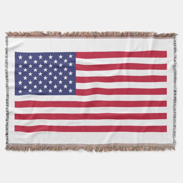 Flagge der USA Decke (Vorderseite)