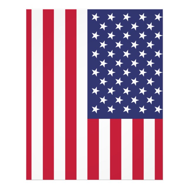 Flagge der USA Fotodruck (Vorne)