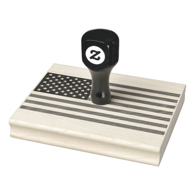 Flagge der USA Gummistempel (Stempel)