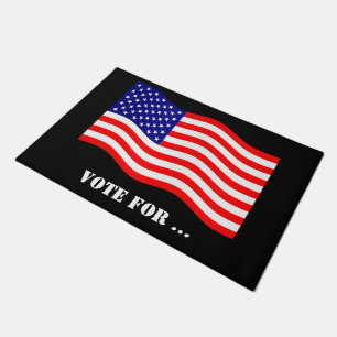 Flagge der USA - Ihre Ideen Fußmatte