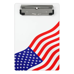 Flagge der USA - Ihre Ideen Mini Klemmbrett