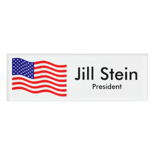 Flagge der USA - Ihre Ideen Namenschild