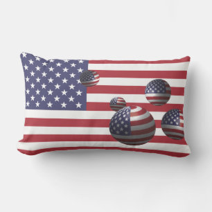 Flagge der USA Lendenkissen