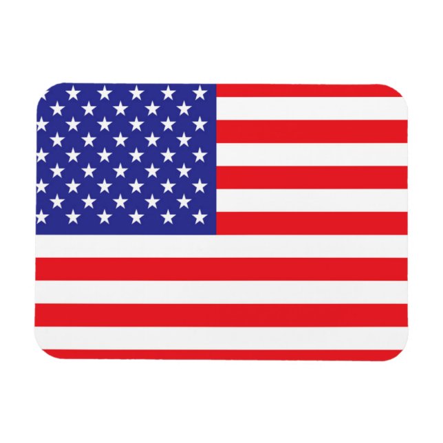 Flagge der USA Magnet (Horizontal)