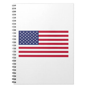 Flagge der USA Notizblock